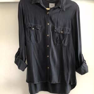 Harper Pocket Button Blouse
